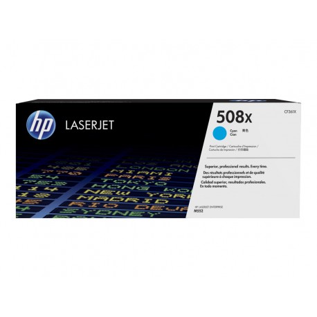 Toner HP 508X CF361XC Cyan oryginal