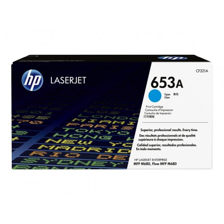 Toner HP 658A CF321AC Cyan oryginal