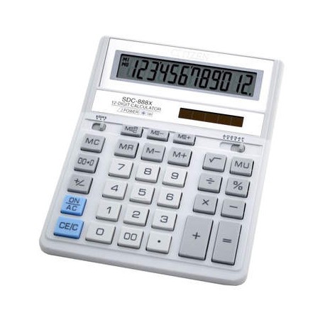 Kalkulator Citizen SDC-888X WH