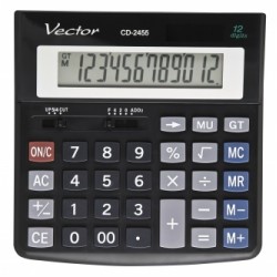 Kalkulator Vector CD-2455BLK