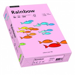 Papier Rainbow A4 80g Jasny Różowy 54