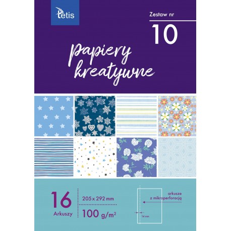 PAPIER KREATYWNY ZESTAW NR 10