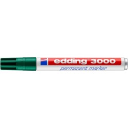 MARKER PERMANENTNY E-3000 EDDING, 1,5-3MM ZIELONY