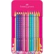 KREDKI 12-KOL FABER CASTELL SPARKLE 201737FC