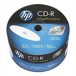 Płyta CD Hewlett Packard CD-R 700 MB 50 szt. Printable