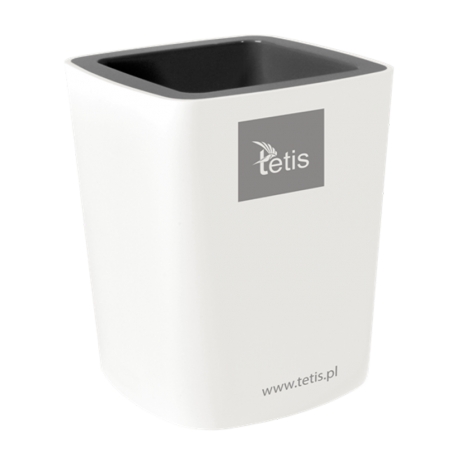 PRZYBORNIK NA DŁUGOPISY SZARY BV405-S