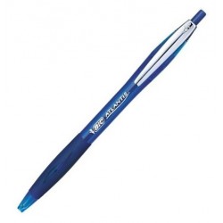 Długopis Soft Atlantis Metal Click Bic Niebieski