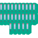 Segregator A4/75 Office Products Turkusowy 25 SZTUK