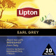 Herbata Lipton Eral Grey Czarna a20 saszetek