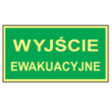 ETYKIETA FOTO15x30 WYJŚCIE EWAKUA GP-01