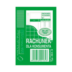 Druk Rachunek dla Konsumenta A7 264-9