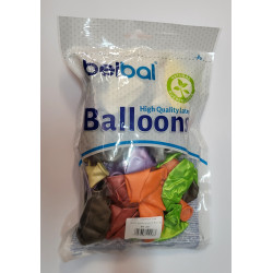 Balon Mix Kolorów Metaliczny 10,5 50 sztuk