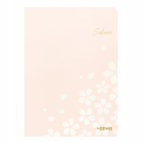 Incood Szkicownik B6 80K Różowy Sakura