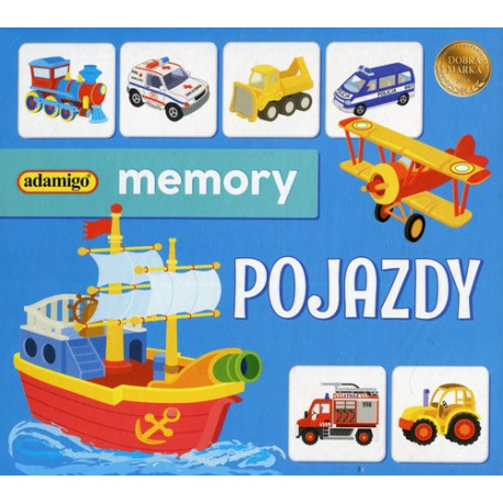 Gra Pojazdy Memory Adamigo