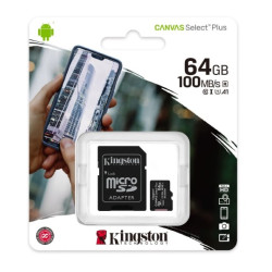 Karta Pamięci microSD + Adapter 64GB CL10 DE064KGD1AX1