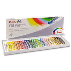 Pastele Olejne 25 Kolorów PENTEL PHN-25