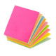 Notes Samoprzylepny 75x75 MAGIC NEON CUBE 225 szt. 110516 D.RECT