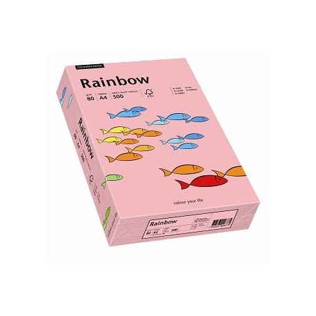 Papier Rainbow A3 80g Różowy 55