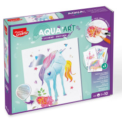 Aqua Art MAPED Creativ Obrazy Akwarelowe Motyw Jednorożec