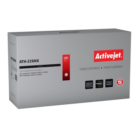 TONER HP CF226X BLACK ACTIVE JET ATH-226XN