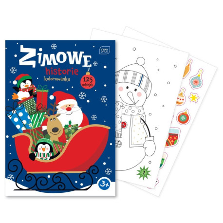 Kolorowanka z Naklejkami Kolorowe Święta Interdruk