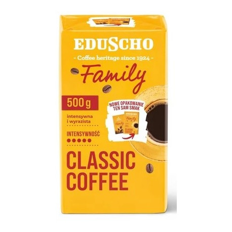 Kawa TCHIBO EDUSCHO Family mielona 500g