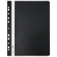 Skoroszyt A4 PCV z Europerforacją Czarny BIURFOL ST-02-05