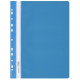 Skoroszyt A4 PCV z Europerforacją Jasny Niebieski BIURFOL ST-02-13