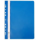 Skoroszyt A4 PCV z Europerforacją Niebieski BIURFOL ST-02-03