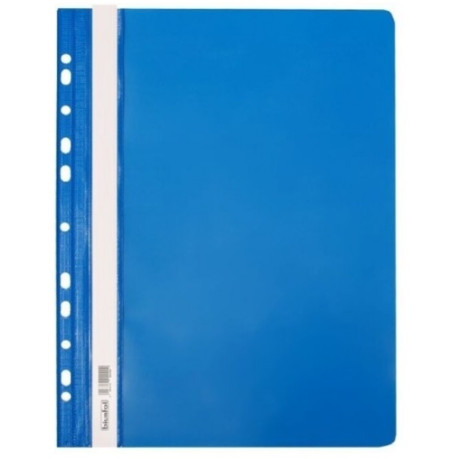 Skoroszyt A4 PCV z Europerforacją Niebieski BIURFOL ST-02-03