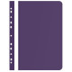 Skoroszyt A4 PCV z Europerforacją Tress Fioletowy