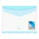 Koperta na Zatrzask A4 PP z Perforacją Niebieska BT614-N