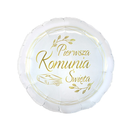 GODAN BALON FOLIOWY I KOMUNIA ŚWIĘTA OKRĄGŁY FG