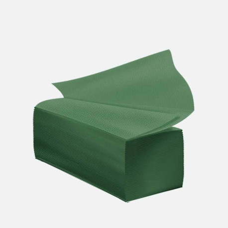 Ręcznik V FOLD a`4000 eco-green 25x23 makulatura zielona 1w