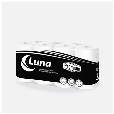 Papier toaletowy a`8 Luna Premium 3w celuloza