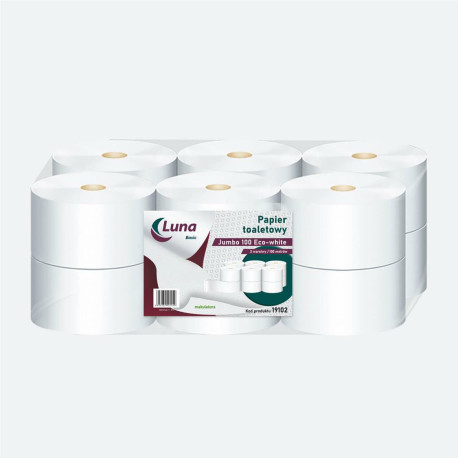 Papier toaletowy  Jumbo 100 eco-white 2w