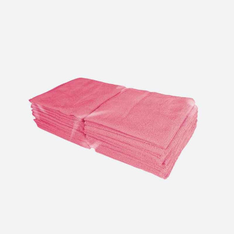 Ścierka z mikrofibry a`25x32 30x30 czerwona