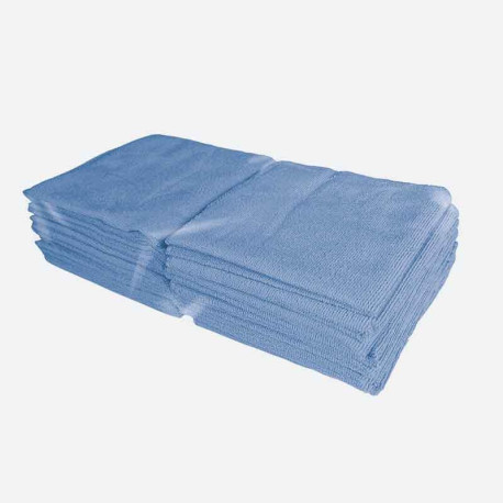 Ścierka z mikrofibry a`25x20 40x40 niebieska