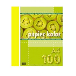 Papier Ksero Kreska A4 80g Żółty 1176