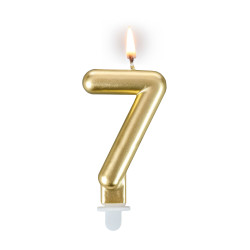 Świeczka Urodzinowa Cyfra 7