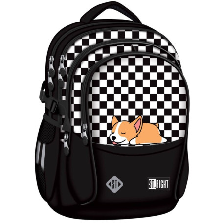 Plecak Szkolny ST.RIGHT Sleepy Corgi BP-01