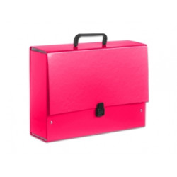 TECZKA Z RĄCZKĄ B4 JUMBO RÓŻ MALINOWY
