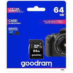 KARTA PAMIĘCI GOODR MICRO 64GB + AD DE064AED3AXA