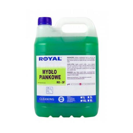 Mydło Royal PIANKOWE Zielone  RO-3F