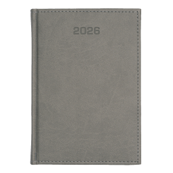 KALENDARZ KSIĄZKOWY A5 VIVELLA CLASSIC SZARY