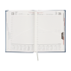 KALENDARZ KSIĄZKOWY A5 VIVELLA CLASSIC SZARY