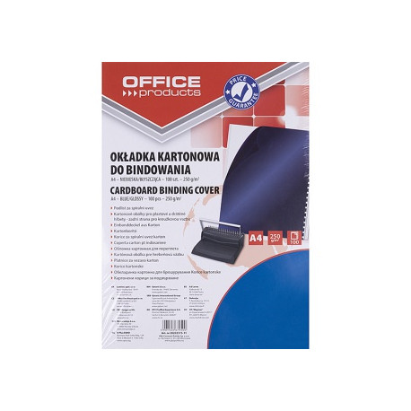 Okładki do Bindowania Błyszczące Niebieskie 50232515-11 a100