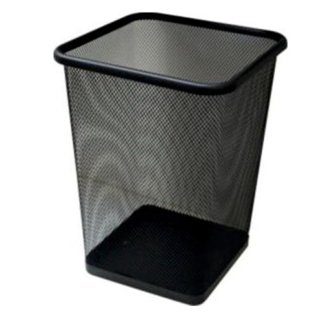 KOSZ KWADRATOWY DUŻY CZARNY SIATKOWY