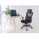 FOTEL BIUROWY ACTIVEJET T5 CZARNY