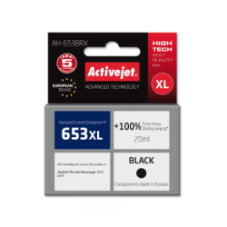 TUSZ HP 653XL BLACK ACTIVE JET KH-653BKR